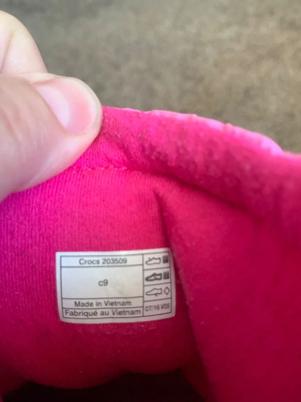 Crocs Two tone Pink Snow Boots Girls Sz.9 Play Fall Winter Shoes Outwear